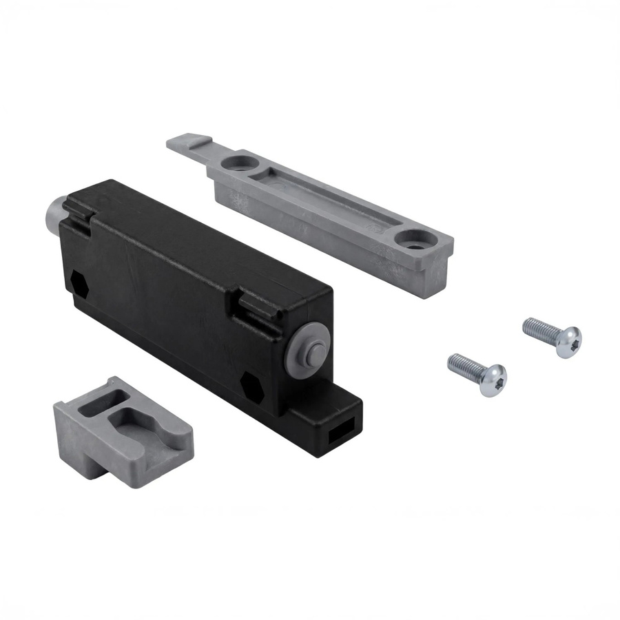 Doorlegro Drucktüröffner Push2open PurePocket für Schiebetürsysteme aus Glas und Holz, Schwarz, B/T/H: 105,0 x 45,0 x 65,0 cm - Bild 2