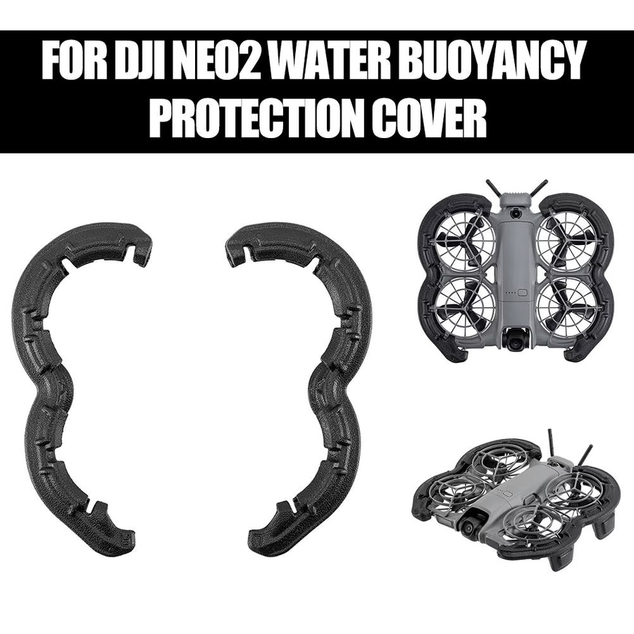 DJI Neo 2 Schwimmender Propellerschutz in Orange mit EVA-Schutzhülle und Antikollisionsring für Wasserlandungen und Flugsicherheit - Bild 3