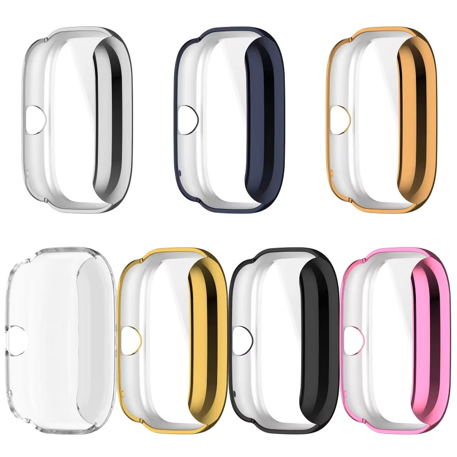 Huami Amazfit GTS4 Mini TPU-Schutzhülle mit Displayschutzfolie in Transparent - Bild 4