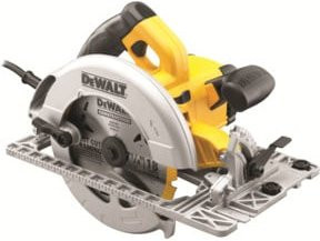 DeWalt Handkreissäge DWE576K-QS in Gelb mit 61 mm Schnitttiefe inklusive Koffer - Bild 1