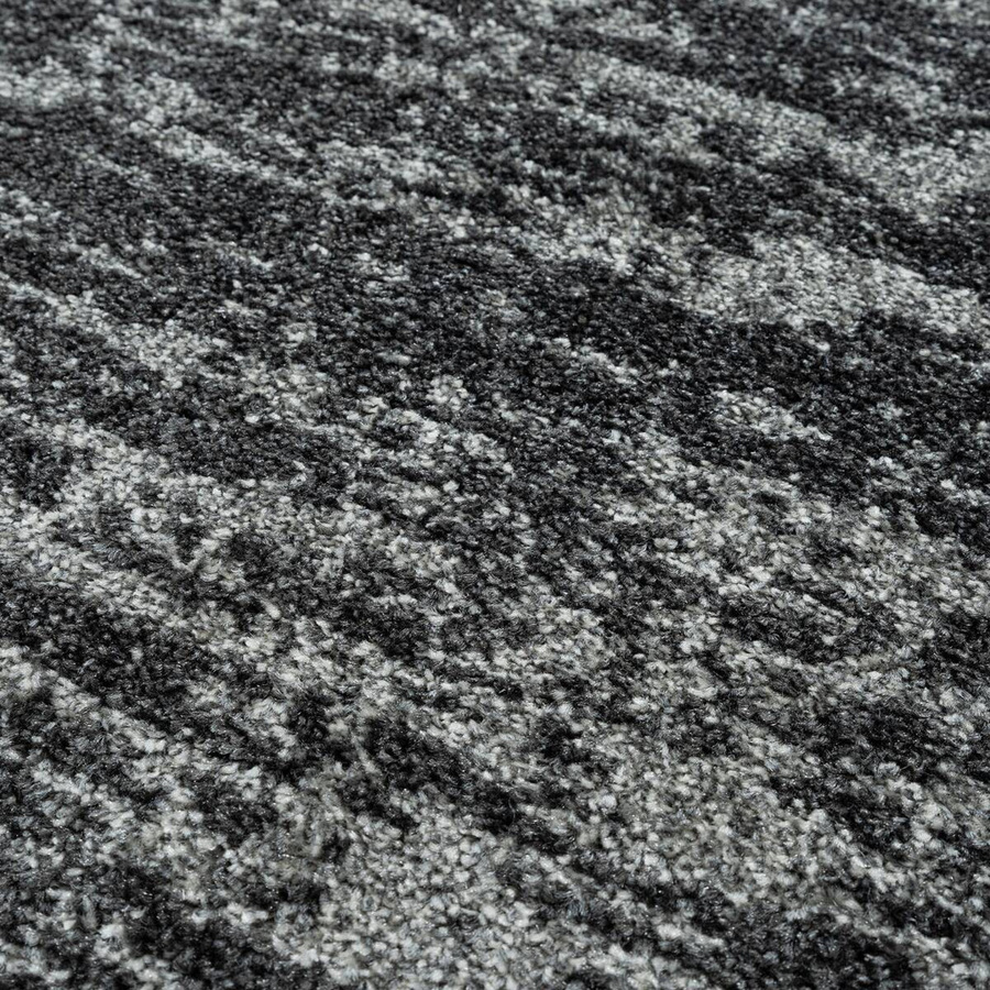 Sanat Kurzflorteppich OSLO in Schwarz mit modernem Design, Breite: 80 cm, Länge: 200 cm - Bild 2