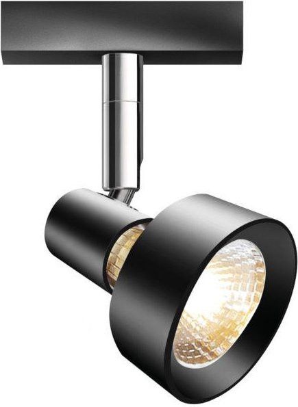 Bruck Fair Spot DLR Strahler für das DUOLARE Schienensystem in Schwarz mit verstellbarem Akzent und GU10 Fassung - Bild 1