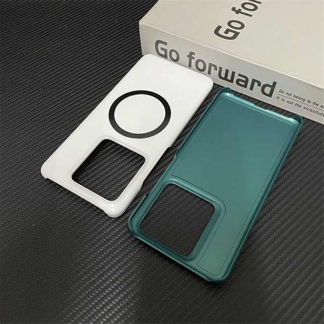 Luxus Matte MagSafe Magnetische Schutzhülle für Realme GT7 GT 7T 6T Neo 7 6 GT7Pro Stoßfeste Rückseite in Schwarz oder Weiß - Bild 1