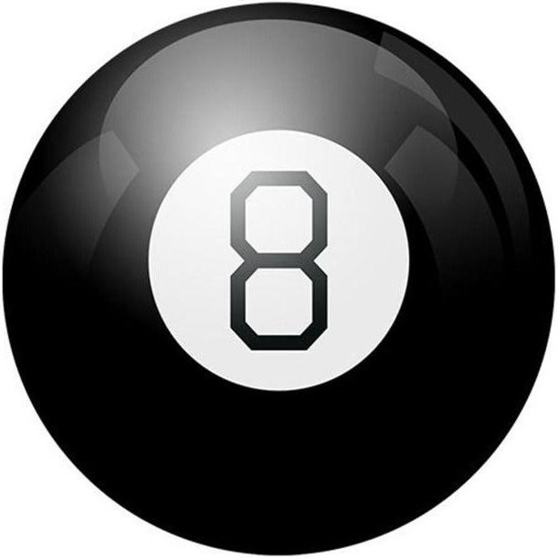 The Gadget Company Mystisches 8-Ball Entscheidungsfindung, Retro Edition, weiß - Bild 1