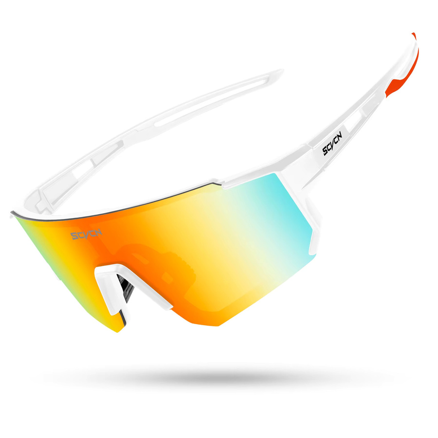 SCVCN Sportsonnenbrille, Unisex, Multicolor, Kunststoff - Bild 2