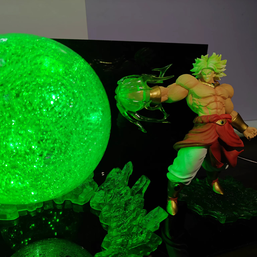 Bandai Dragon Ball Z Dragon Ball Super Super Saiyan Broly, Actionfigur, LED-Lampe, Kunststoff - Bild 3