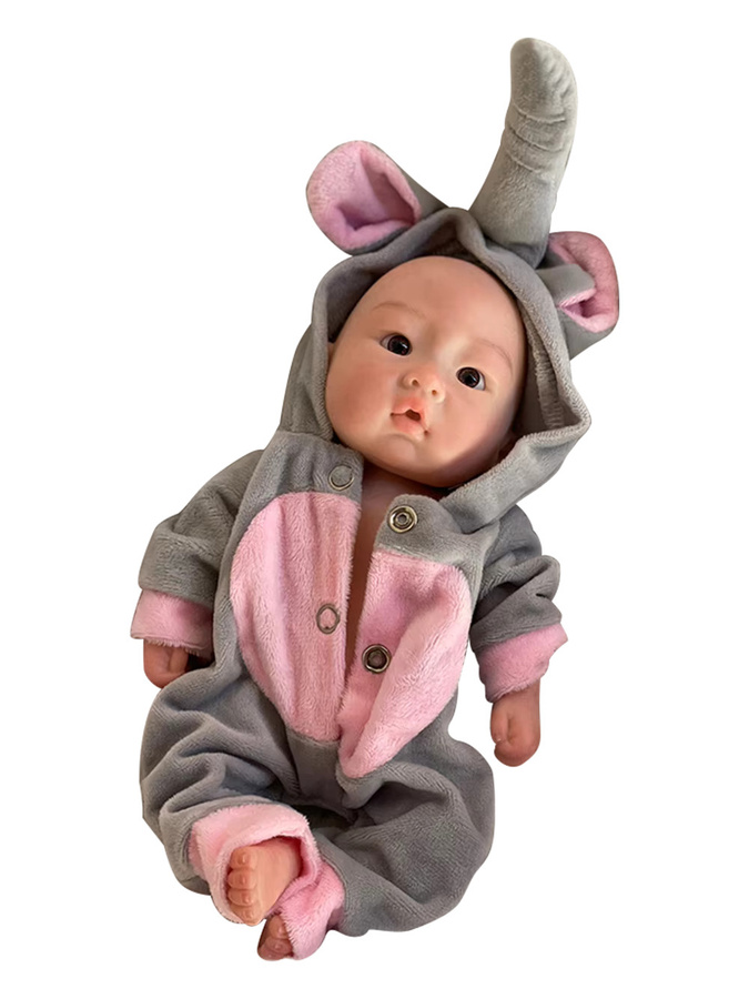 Saskia Reborn Baby Puppe, Silikon, 10 Zoll, Junge - Bild 3