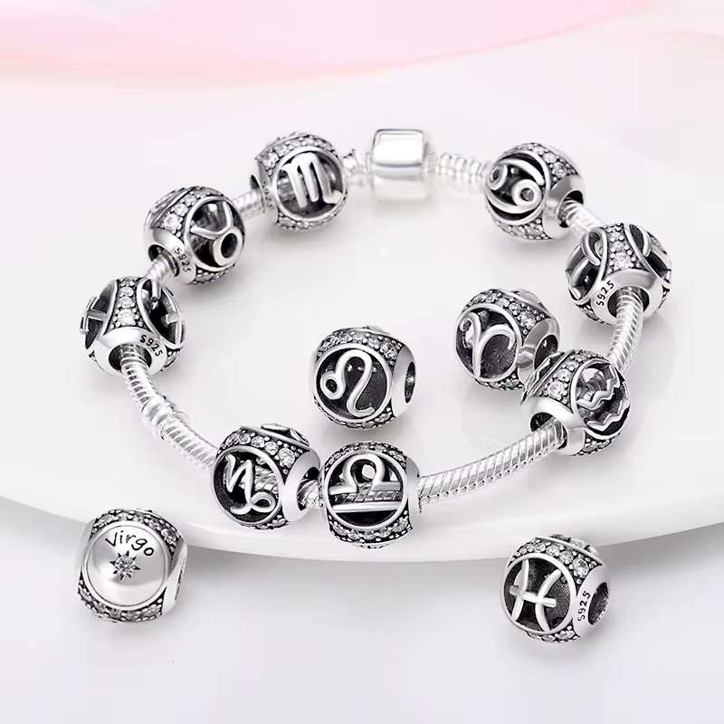 Pandach Charms Bead, 925 Silber, 3 mm, Unisex - Bild 2