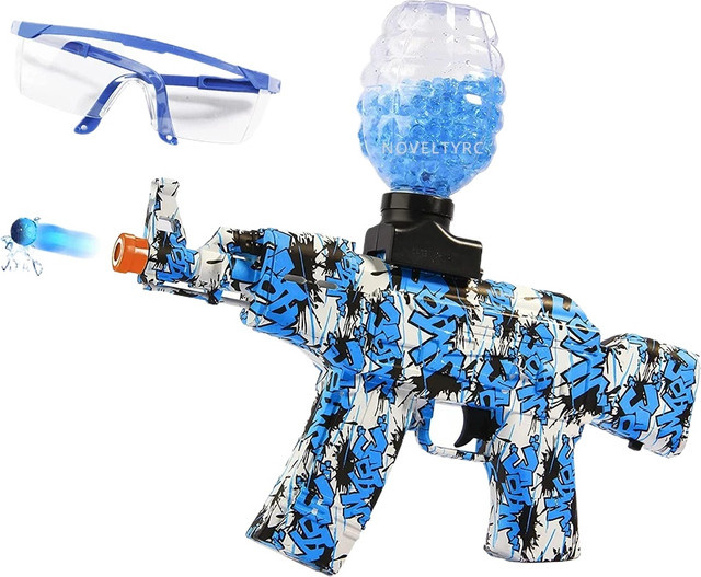 NOVELTYRC AK47 Electric Burst Set Toy Gun Blau - Bild 1