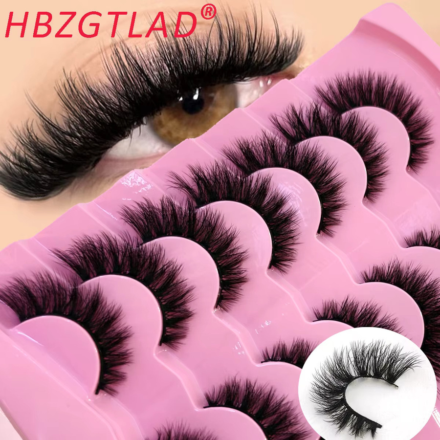 HBZGTLAD Wimpern, 3D-Kunstnerz, Black, Unisex - Bild 2