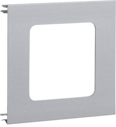 Hager Blende BRA1201R7ELN in Silber Aluminium Flush Design - Bild 1