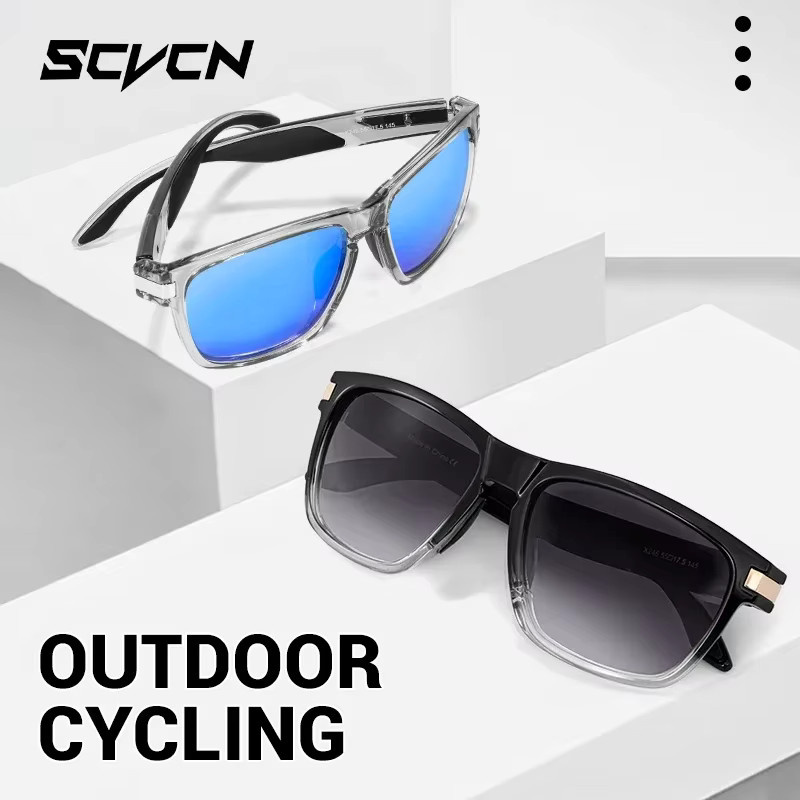 SCVCN Sportsonnenbrille, polarisiert, Vollrand, Unisex - Bild 3
