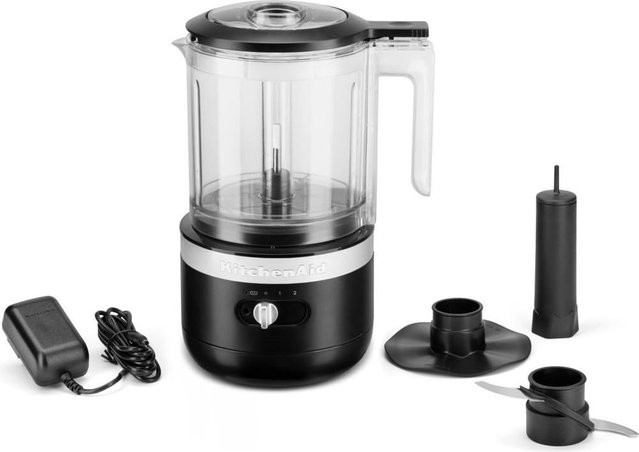 KitchenAid Zerkleinerer 5KFCB519EBM in Matt Schwarz - Bild 1