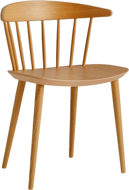 HAY J104 Stuhl aus Buchenholz in Braun im Windsor-Stil - Bild 1