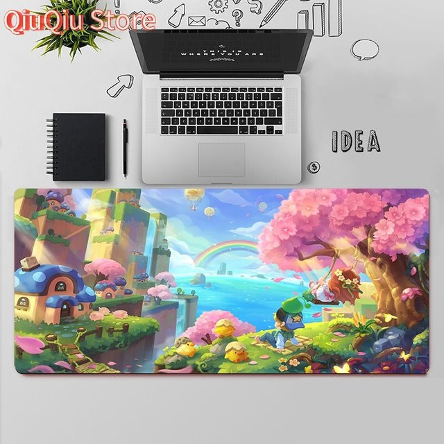 Potdemiel Maplestory Gaming-Mauspad XXL Schreibtischunterlage Multicolour - Bild 1