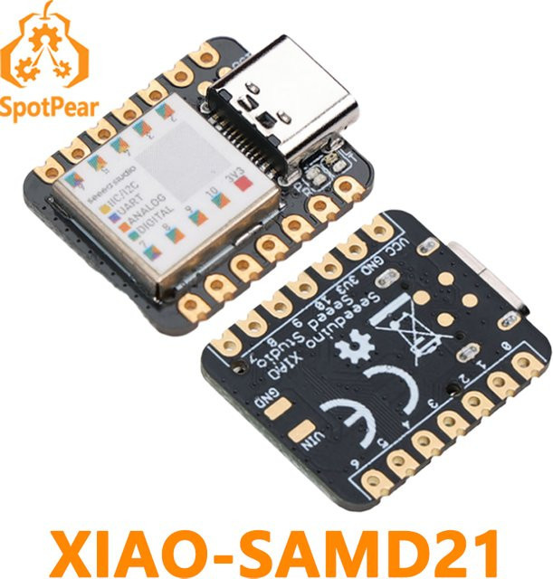 Seeed Studio Xiao samd21 Winziges Supermini Board für Arduino in Schwarz - Bild 1