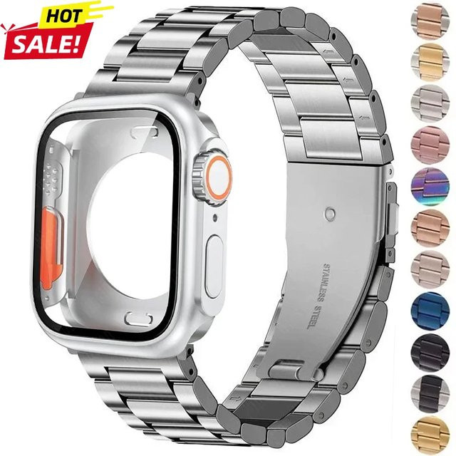 CHIICSMART Uhrenarmband Edelstahl, Silber, Unisex - Bild 1