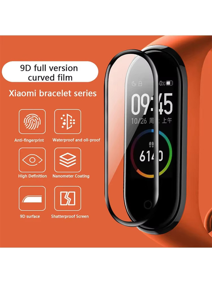 Xiaomi Displayschutzfolie für Mi Band 10 9 8 Pro Active in Transparent mit 3D-gebogenem Schutz und Ultra-HD-Abdeckung - Bild 6