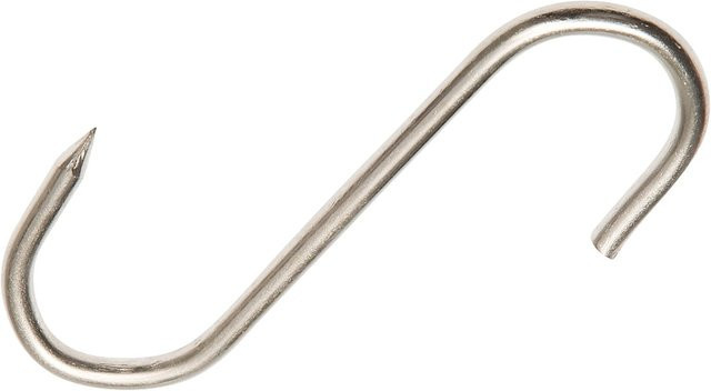 Conacord S-Haken aus Edelstahl in Silber, Durchmesser: 4,4 mm, Länge: 100 mm - Bild 1