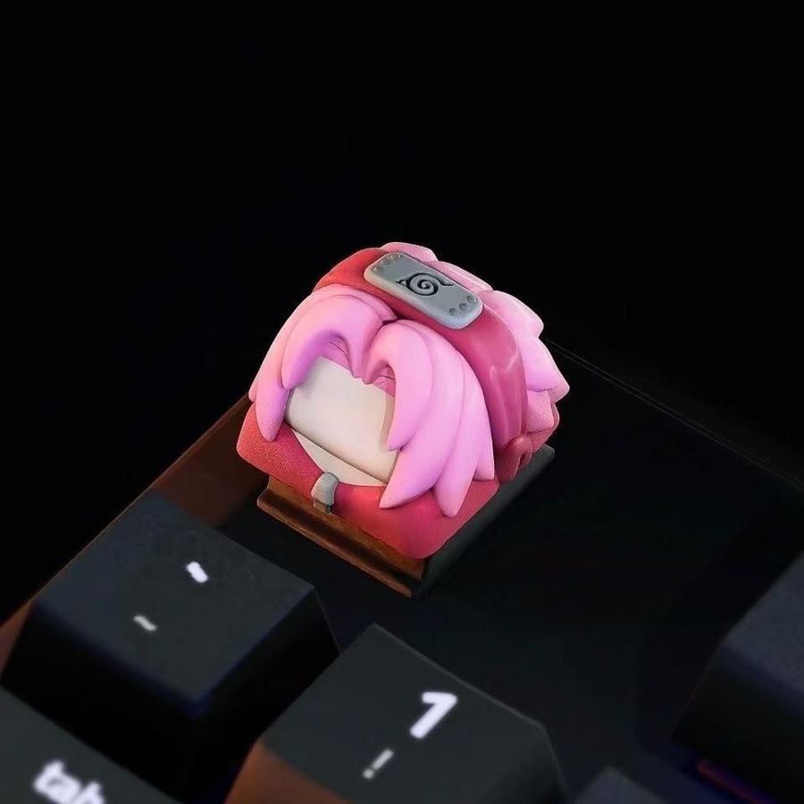 Yiran toy 1 Naruto Figur Sasuke Uzumaki Naruto Sakura DIY Tastenkappe - Bild 1