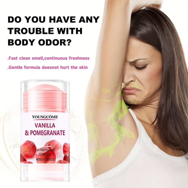YOUNGCOME Deodorant Stick, Damen, Granatapfel und Zitronenverbene - Bild 1