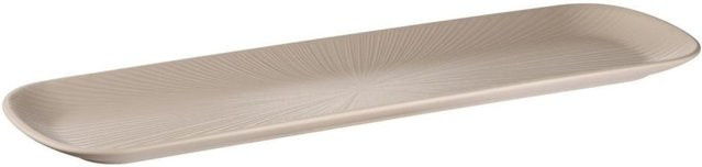 APS Servierplatte NERO aus Melamin, beige, rechteckig, L x B x H: 53 x 16,2 x 2,5 cm - Bild 1