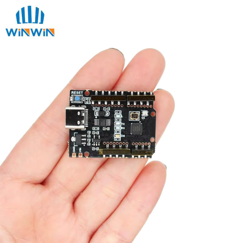 AITEWIN ROBOT Uno Mini Entwicklungsboard ATmega328P ultrakleines MCU-Modul mit CH340 in Schwarz - Bild 3
