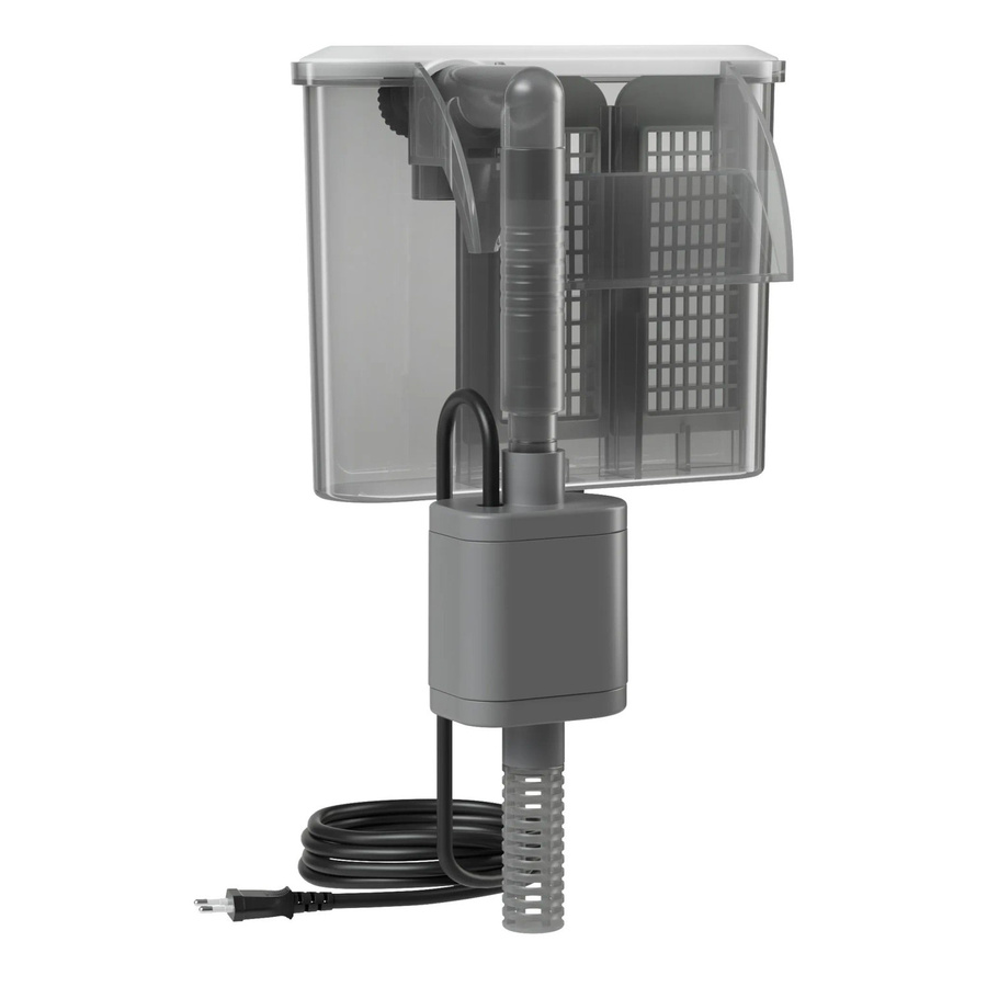 Sunsun HBL-303 Hang On Filter Anhängefilter für Aquarien bis 40 Liter in Weiß und Transparent mit 350 l/h - Bild 2