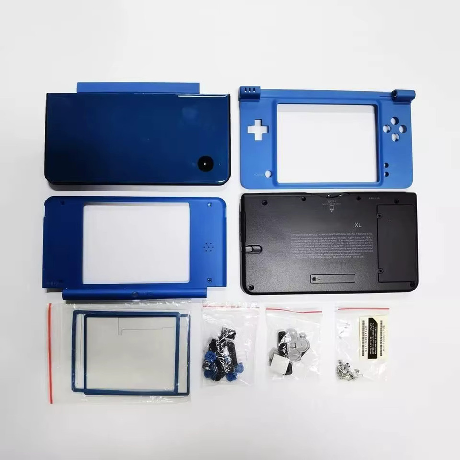 Komplettes Gehäuse für Nintendo NDSI XL in Blau - Bild 5