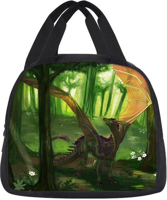Isolierte Brotdose von Fancy Style Studio mit Cartoon-Print in Multicolour für Kinder - Bild 1