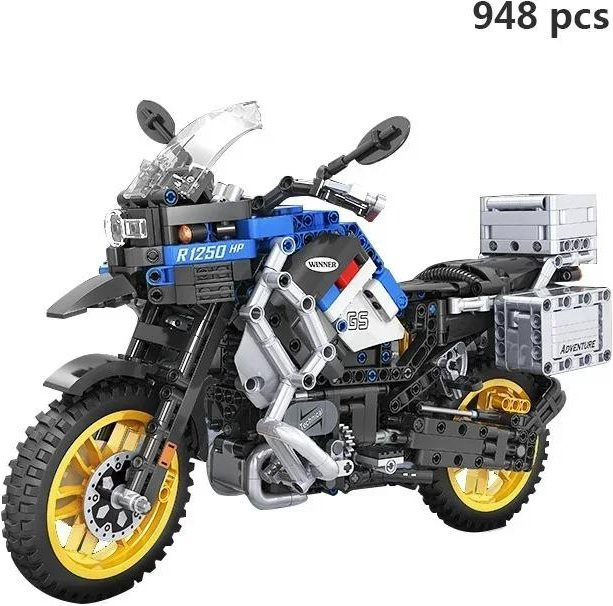 LEGO Technik Motorrad Modell, Bausteine, ab 3 Jahren - Bild 1