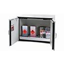 asecos Sicherheitsunterbauschrank Typ 90 UB-T-90 mit Flügeltüren in Lichtgrau, B: 110,2 cm, T: 75,2 cm, H: 80,0 cm - Bild 2