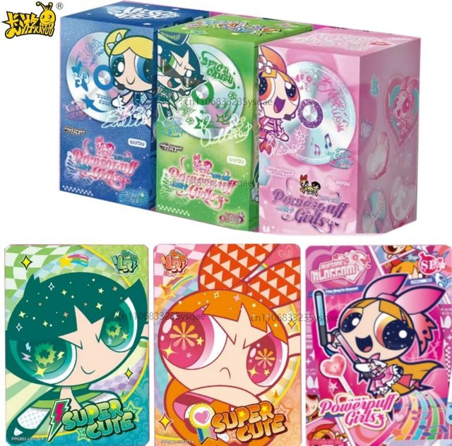 KAYOU The Powerpuff Girls Karte, Bunt / Mehrfarbig - Bild 1