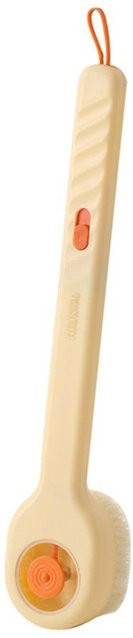 shiyunjianshe Peeling Duschbürste mit langem Griff, Gelb, Unisex - Bild 1