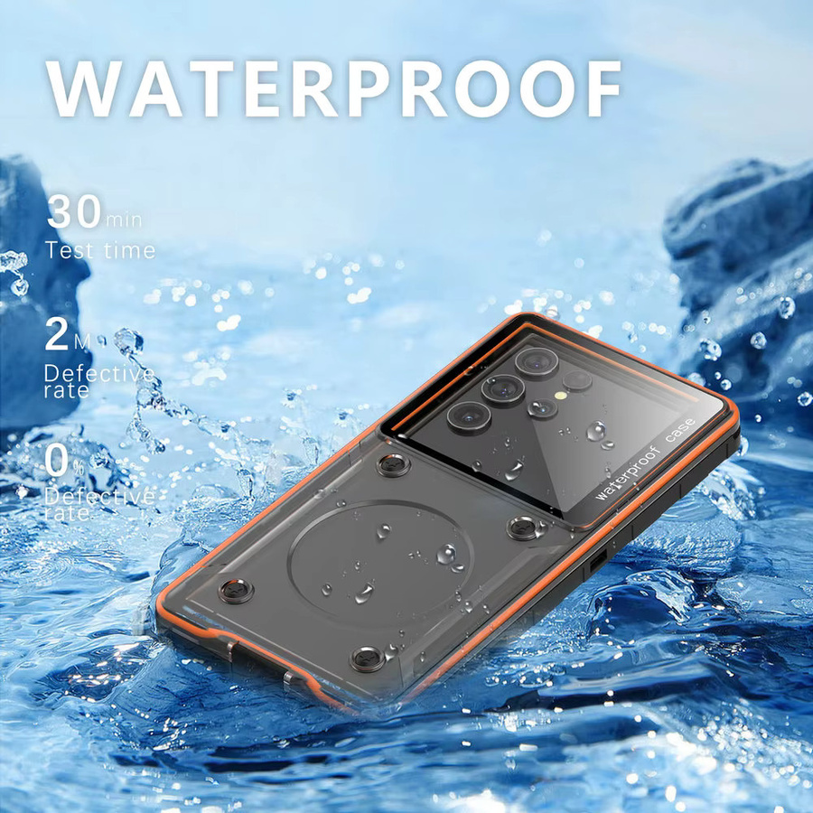Wasserdichte Tauchhülle für Xiaomi Poco X8 Pro Max F8 M8 5G NFC in Schwarz - Bild 2