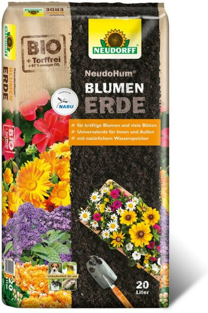 Neudorff NeudoHum torffreie Blumenerde 20 l - Bild 3