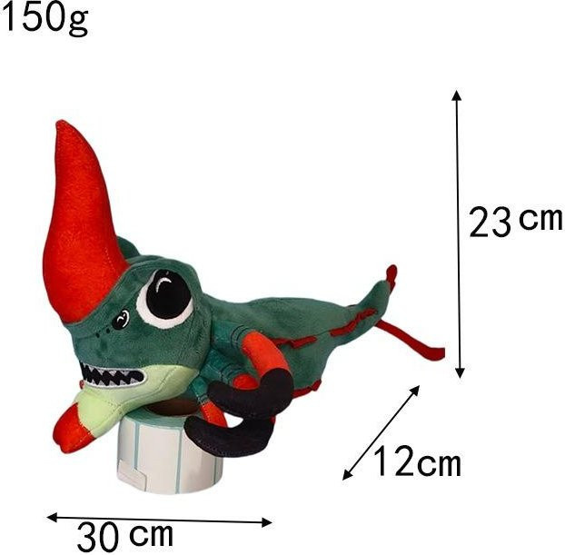 Yiran toy Subnautica Meeresmonster Plüschtier, weiches Kuscheltier, ab 18 Jahre - Bild 1