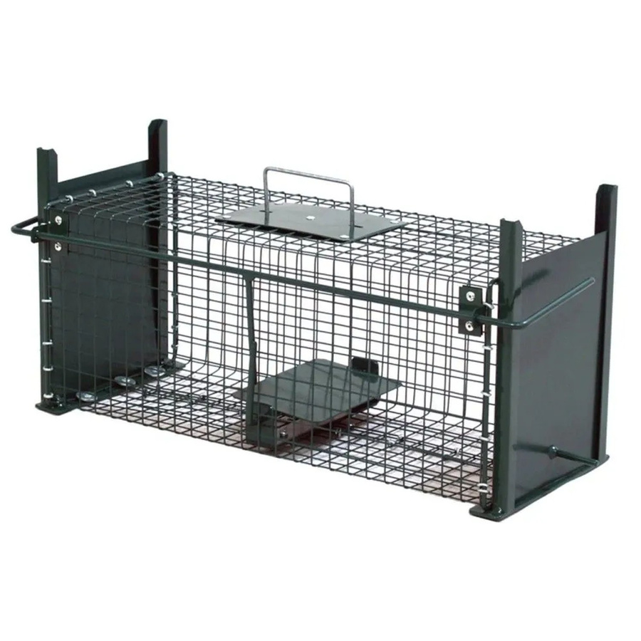Moorland Safe 5006 Lebendfalle Dunkelgrün mit 2 Eingängen H x B x T: 50 x 18 x 18 cm - Bild 2