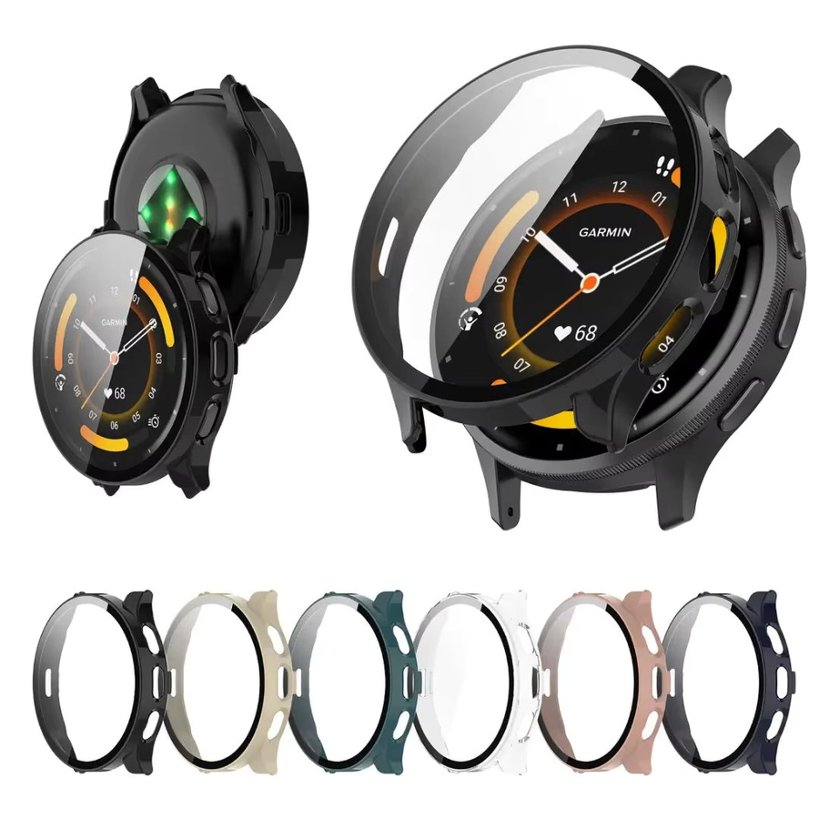 Garmin Uhrenzubehör, Glas + Hülle für Garmin Venu 3, Schwarz, transparent - Bild 2