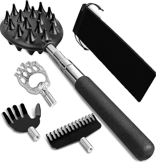 DUTRIEUX Rückenkratzer, Schwarz, Unisex - Bild 1