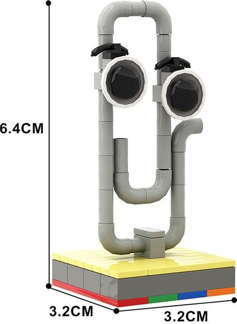 Gobricks Clippy der Altersenthüller Baustein-Set ab 14 Jahren - Bild 1