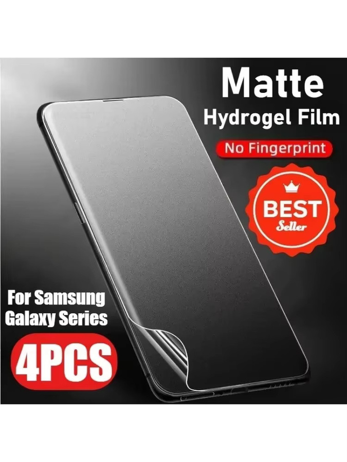 4 Stück matte Hydrogelfolie Displayschutzfolie für Samsung Galaxy S25 S24 S23 S22 S21 S20 Ultra Plus FE und S10 von DIXSG in Transparent - Bild 6