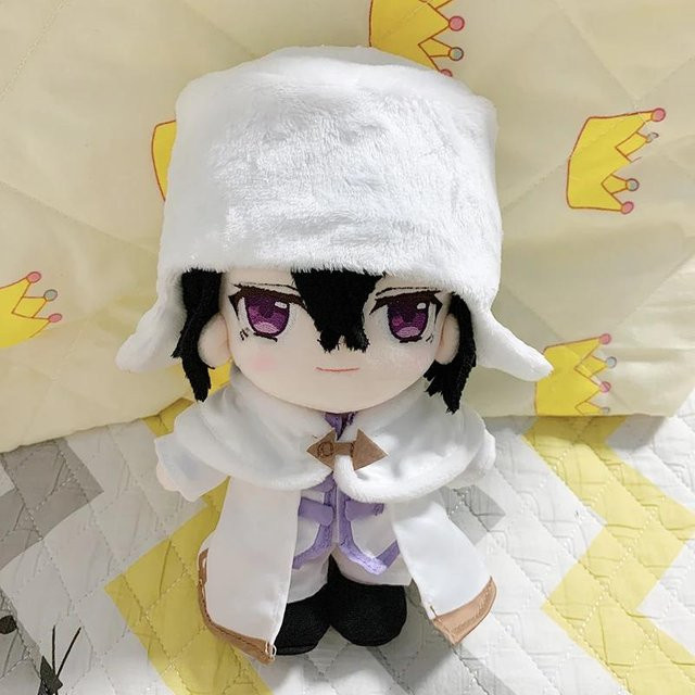 Yiran toy Anime Fjodor Dostojewski Plüschpuppe, Stofftier, mit wechselbarer Kleidung, ab 18 Jahre - Bild 1
