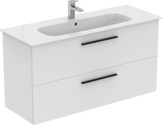 Ideal Standard Einzelwaschtisch i.life A in Weiß Hochglanz mit Softclose, Breite: 70 cm - Bild 1