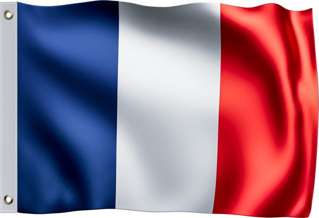 MONZANA Flagge Frankreich aus Polyester, Multicolor, B: 150 cm, H: 90 cm - Bild 1