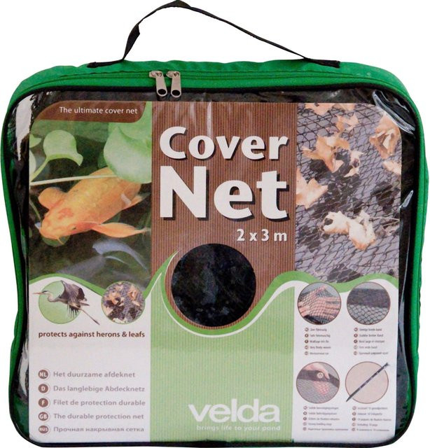 Velda Teich-Abdecknetz Schwarz B: 3 m, T: 2 m - Bild 1