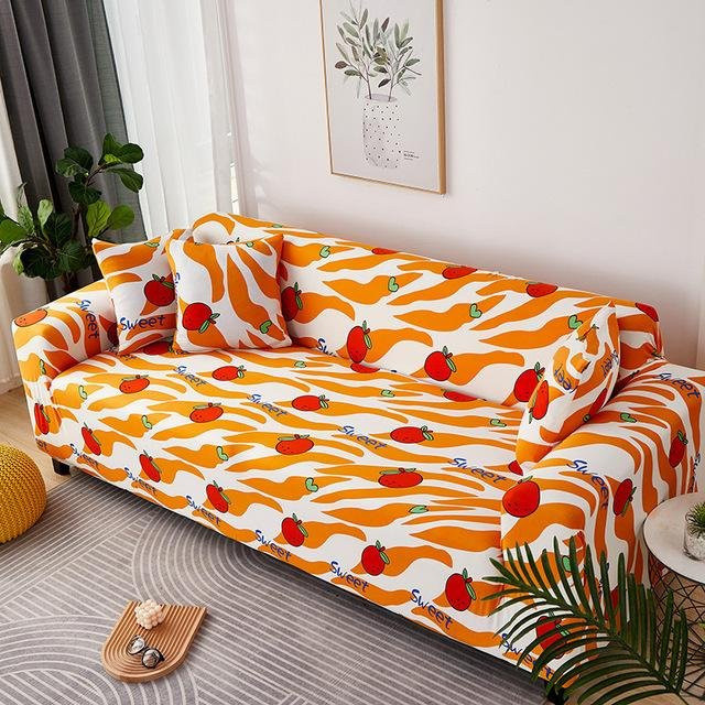 Housmife Elastische Stretch-Sofabezüge mit geometrischem Design für 3-Sitzer Sofas, Breite: 190-230 cm - Bild 1