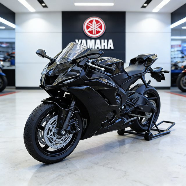WELLY Yamaha YZF-R6 2020 Motorradmodell, 1:12, Spielzeugfahrzeug - Bild 1