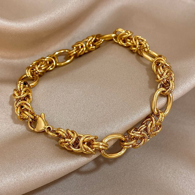 Slavena Armband, vergoldet, 316L-Edelstahl, Damen - Bild 1