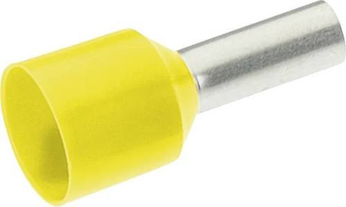 Cimco Aderendhülse 6mm² Teilisoliert Gelb, 100 Stück - Bild 1